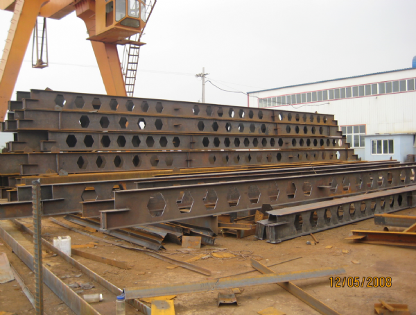 鋼結構蜂窩梁的制造工藝